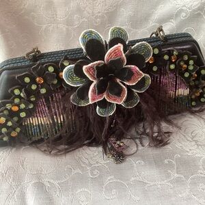 Mary Frances handbag Plum Crazy